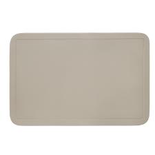 Lugar americano retangular em pl�stico Copa&Cia Color 29x44cm areia