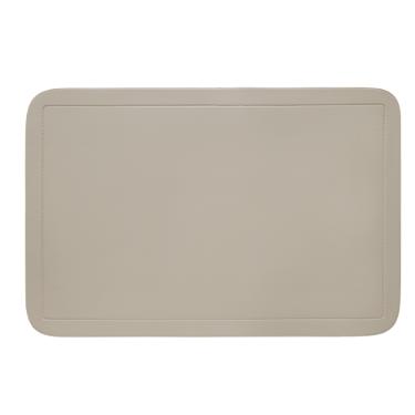 Lugar americano retangular em pl�stico Copa&Cia Color 29x44cm areia