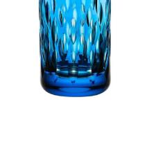 Copo em cristal Strauss Overlay Long Drink 142.152 395ml azul claro