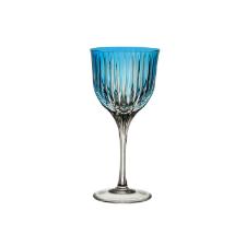 Ta�a para vinho branco em cristal Strauss Overlay 225.103.150 330ml azul claro