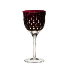 Ta�a para �gua em cristal Strauss Overlay 225.101.152 520ml ametista