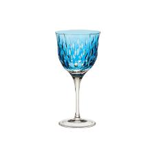 Ta�a para vinho branco em cristal Strauss Overlay 225.103.152 330ml azul claro