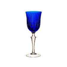 Ta�a para vinho tinto em cristal Strauss Overlay 237.102.150 350ml azul escuro
