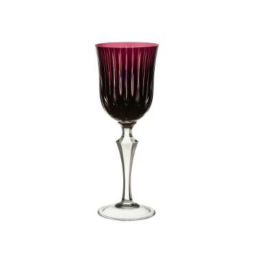 Ta�a para vinho tinto em cristal Strauss Overlay 237.102.150 350ml ametista