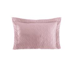 Porta travesseiro Kacyumara Tinto Satine� 300 fios 50cmx70cm inrose