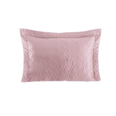 Porta travesseiro Kacyumara Tinto Satine� 300 fios 50cmx70cm inrose