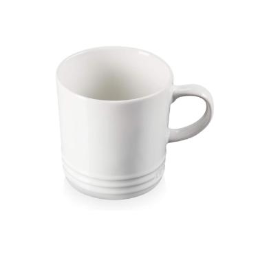 Caneca em cer�mica Le Creuset Tradicional 100ml branco