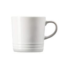 Caneca em cer�mica Le Creuset Tradicional 100ml branco