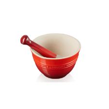 Pil�o com macerador Le Creuset 300ml vermelho