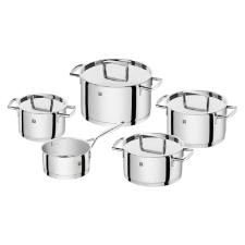 Jogo de Panelas em Inox Zwilling Passion 5 Pe�as com Fundo Multicamadas e Acabamento Brilhante