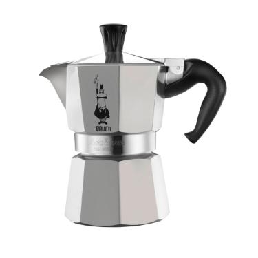 Cafeteira italiana Bialetti Moka em alum�nio para 6 x�caras