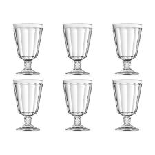 Jogo de ta�as em vidro L'Hermitage Splendor 330ml 6 pe�as