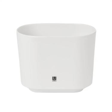 Porta-escova de dentes em melamina Umbra Step branco