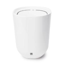 Lixeira em pl�stico com tampa basculante Umbra Step 6,6 litros branco