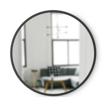 Espelho de parede Umbra Hub 46cm preto