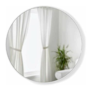 Espelho de parede Umbra Hub 91cm branco