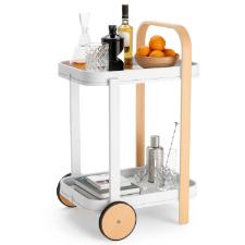 Umbra Bellwood Carrinho de Bar e Servir de A�o Branco