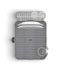 Escorredor de lou�as em pl�stico Umbra Holster 42x34x15cm carv�o