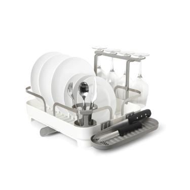 Escorredor de lou�as em pl�stico Umbra Holster 42x34x15cm branco