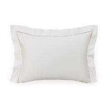 Fronha Trussardi Portello 300 fios 50cmx70cm Branco/Legno