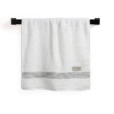 Toalha de Rosto Trussardi Reali 48cmx80cm Branco/Grigio