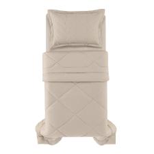 Edredom Trussardi Grasso 300 fios 100% Algod�o Solteiro 1,80mx2,50m Nocciola