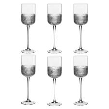 Jogo de ta�as �gua em cristal Strauss Bico de Jaca 416ml 6 pe�as 401.601.166