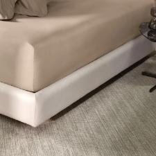 Len�ol Trussardi Grasso 300 fios 100% Algod�o Queen  1,60mx2,00mx40cm Nocciola