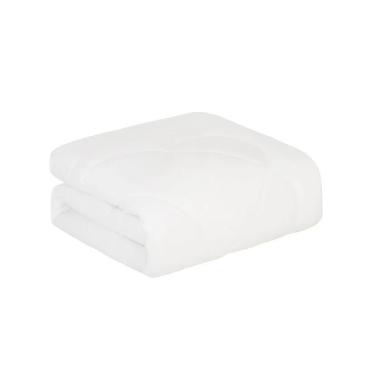 Edredom Trussardi Colore 200 fios 100% Algod�o King 2,90mx2,50m Branco