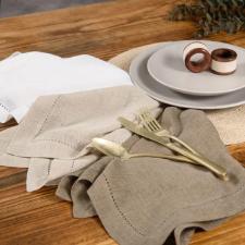 Guardanapo de linho Copa&Cia 50x50cm branco