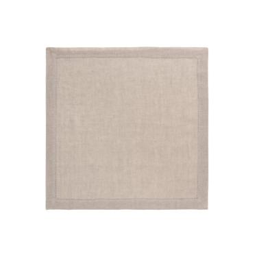 Guardanapo de linho Copa&Cia 50x50cm natural