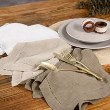 Guardanapo de linho Copa&Cia 50x50cm natural