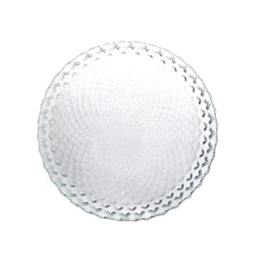Prato raso em vidro Dynasty G�lata 27cm