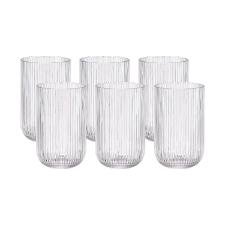 Jogo de copos em vidro L'Hermitage Cameratta 425ml 6 pe�as