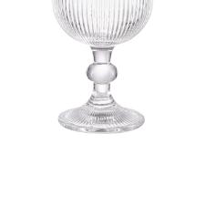 Jogo de ta�as em vidro com borda dourada L'Hermitage Cameratta 365ml 6 pe�as