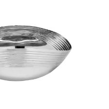 Centro de mesa em alum�nio L'Hermitage Stratus 37,5x19,5x15cm