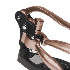 Saca-rolhas em zamac com cortador de lacre Fracalanza cobre