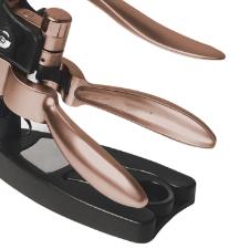 Saca-rolhas em zamac com cortador de lacre Fracalanza cobre