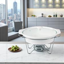 Rechaud oval em cer�mica Fracalanza Eleonora 2,3 litros: Versatilidade do forno � mesa