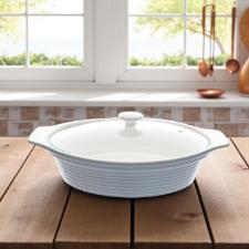 Rechaud oval em cer�mica Fracalanza Eleonora 2,3 litros: Versatilidade do forno � mesa