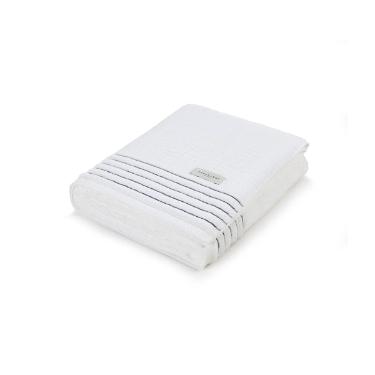 Toalha de rosto Trussardi Palladio 100% Algod�o 48cmx80cm Branco/Granel