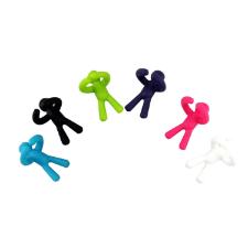 Jogo de marcadores para ta�as Kenya Wine Collection 6 pe�as colorido