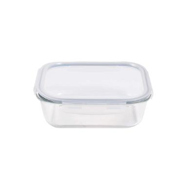 Pote herm�tico retangular em vidro Kenya Kitchen 1,5 litro