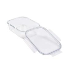 Pote herm�tico retangular em vidro Kenya Kitchen 1,5 litro