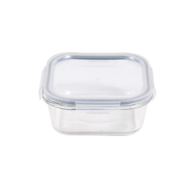 Pote herm�tico quadrado em vidro Kenya Kitchen 800ml