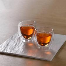 Jogo de copos parede dupla em vidro Maxwell & Williams Blend 350ml 2 pe�as