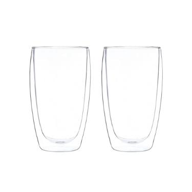 Jogo de copos parede dupla em vidro Maxwell & Williams Blend 450ml 2 pe�as