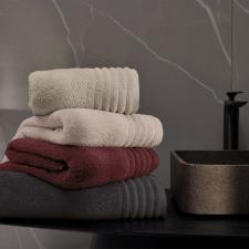 Toalha de banho Trussardi Imperiale 100% Algod�o 70cmx1,40m Soft Rose