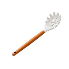 Colher vazada para massa Hudson Home Prime 30,5cm branco