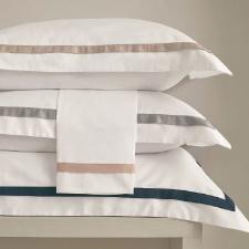 Almofada Trussardi Vercelli 300 fios 100% Algod�o 60cmx60cm Branco/Branco